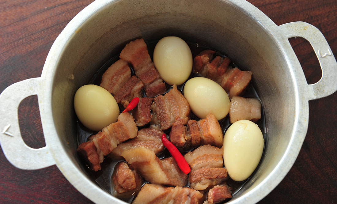 ベトナム式 豚肉たまご