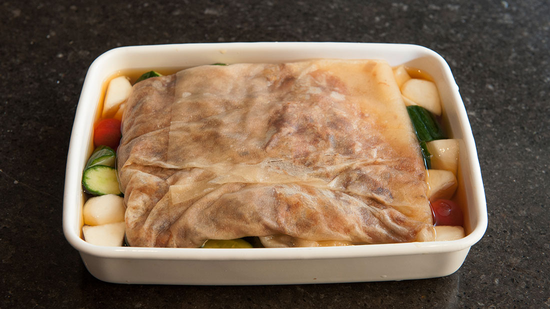 かつおだしのマリネ