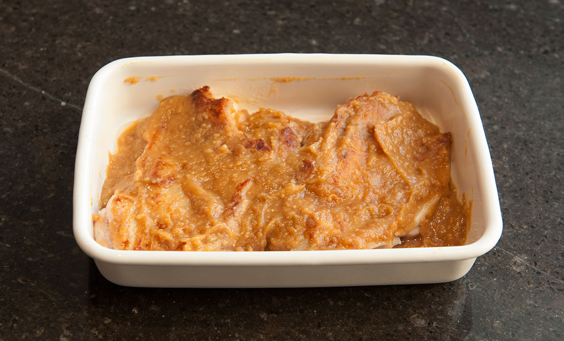 しっとり味噌漬けチキン